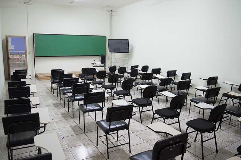 Sala de aula do COLAG
